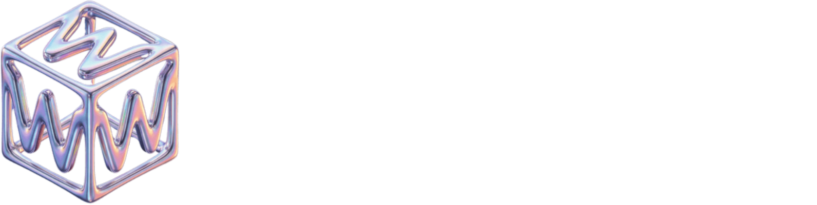 THIRTYTHREE horizontal lockup for dark backgrounds